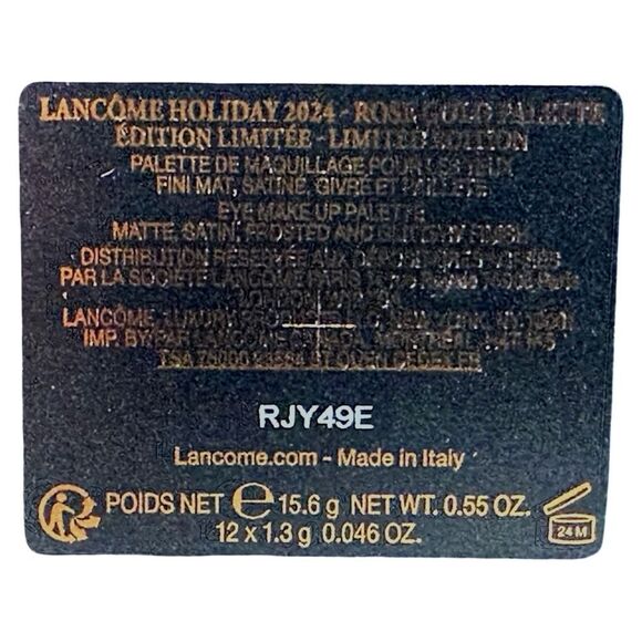 Lancôme Holiday 2024 Rose Gold Palette - 1.3g / 0.046 oz x 12 - Picture 5 of 7